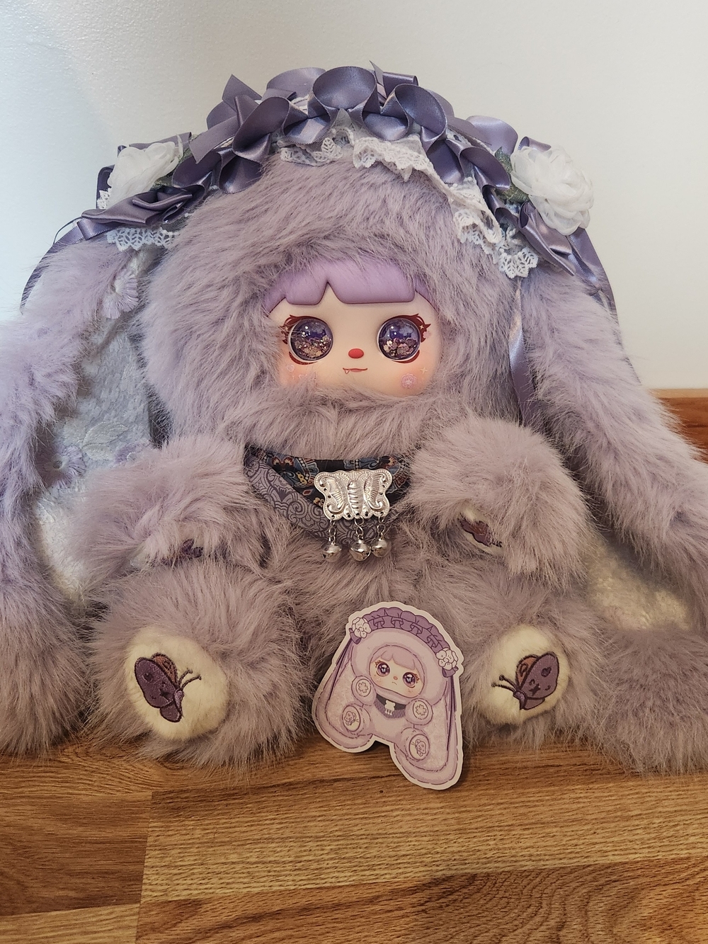 Mocici Strange Encounter Among Flowers 800%~ Purple Bunny NEW LIQUID EYES